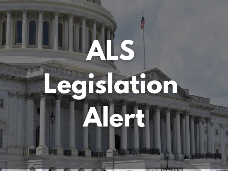 capital building with words ALS Legislation